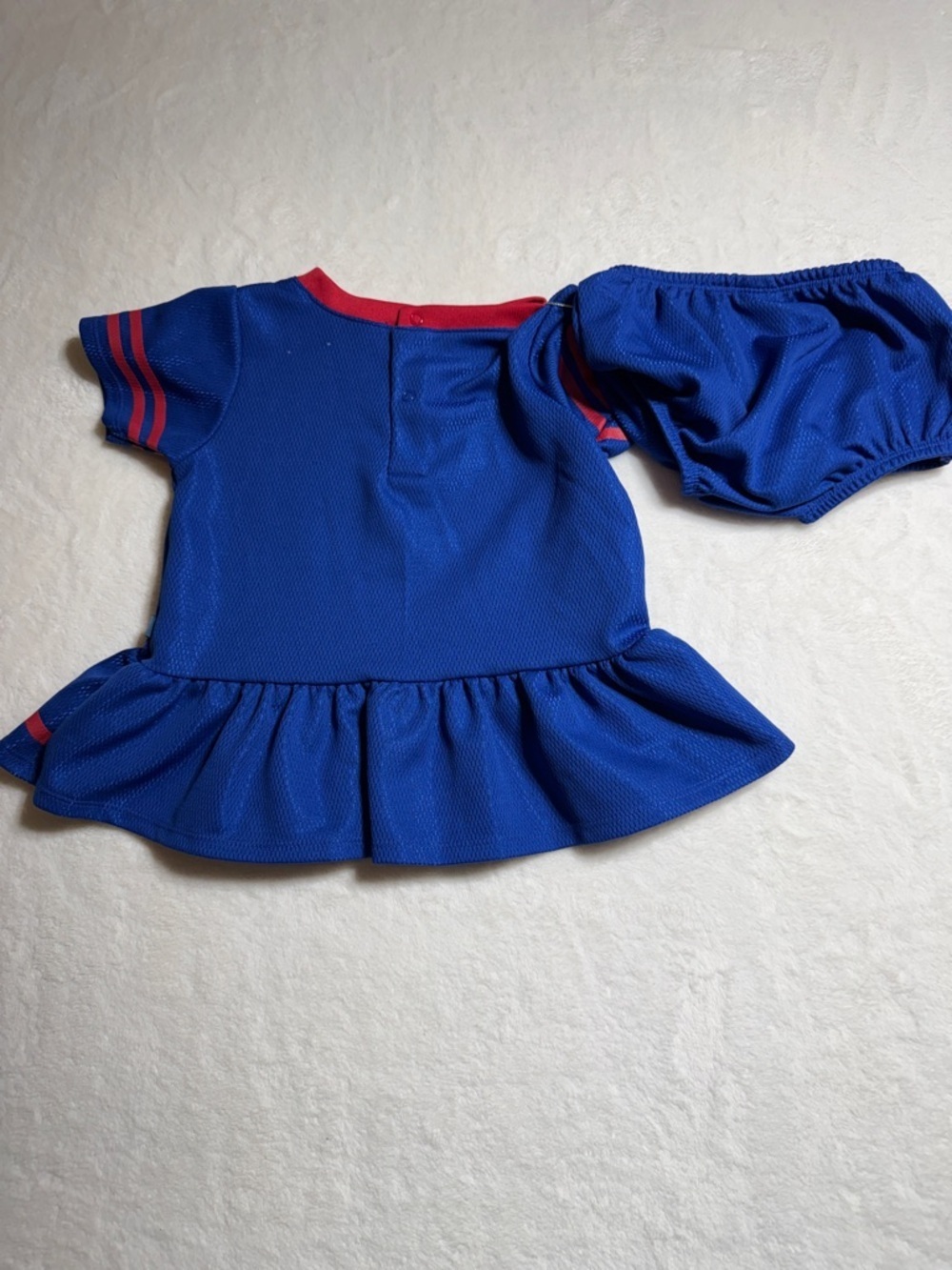 Gerber Toddler New York Giants Team Jersey Dress with Bottoms - Picture 4 of 5